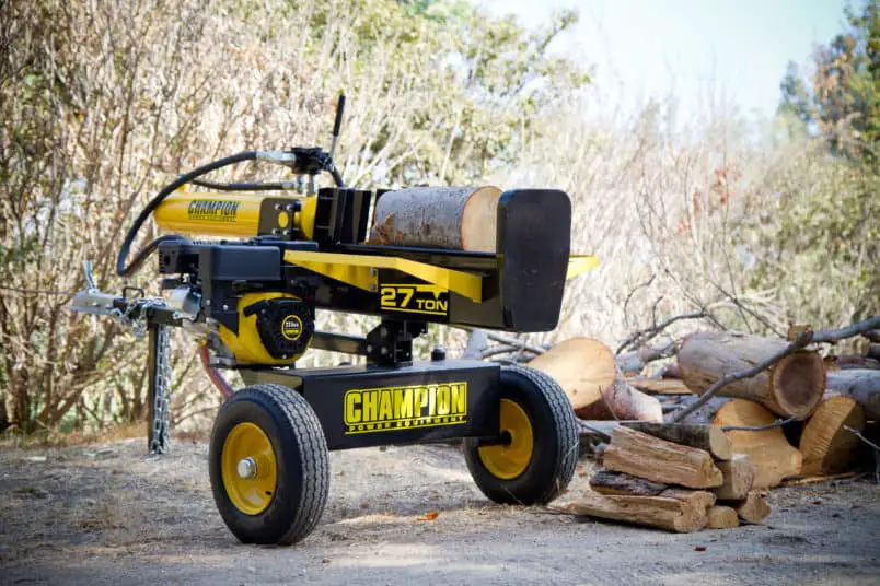 Who Makes Champion Log Splitter Engines? Backyard Mike