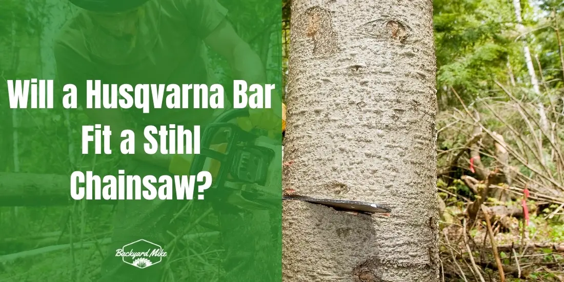 will a husqvarna bar fit on a stihl chainsaw